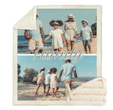 Custom Sherpa Blanket